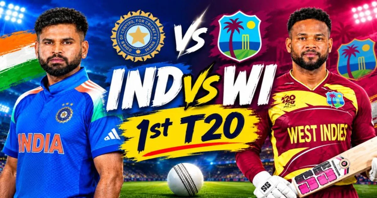 IND vs WI : भारत-वेस्टइंडीज के बीच आज पहला टी-20 , लखनऊ में आमने-सामने होंगी दोनों टीमें