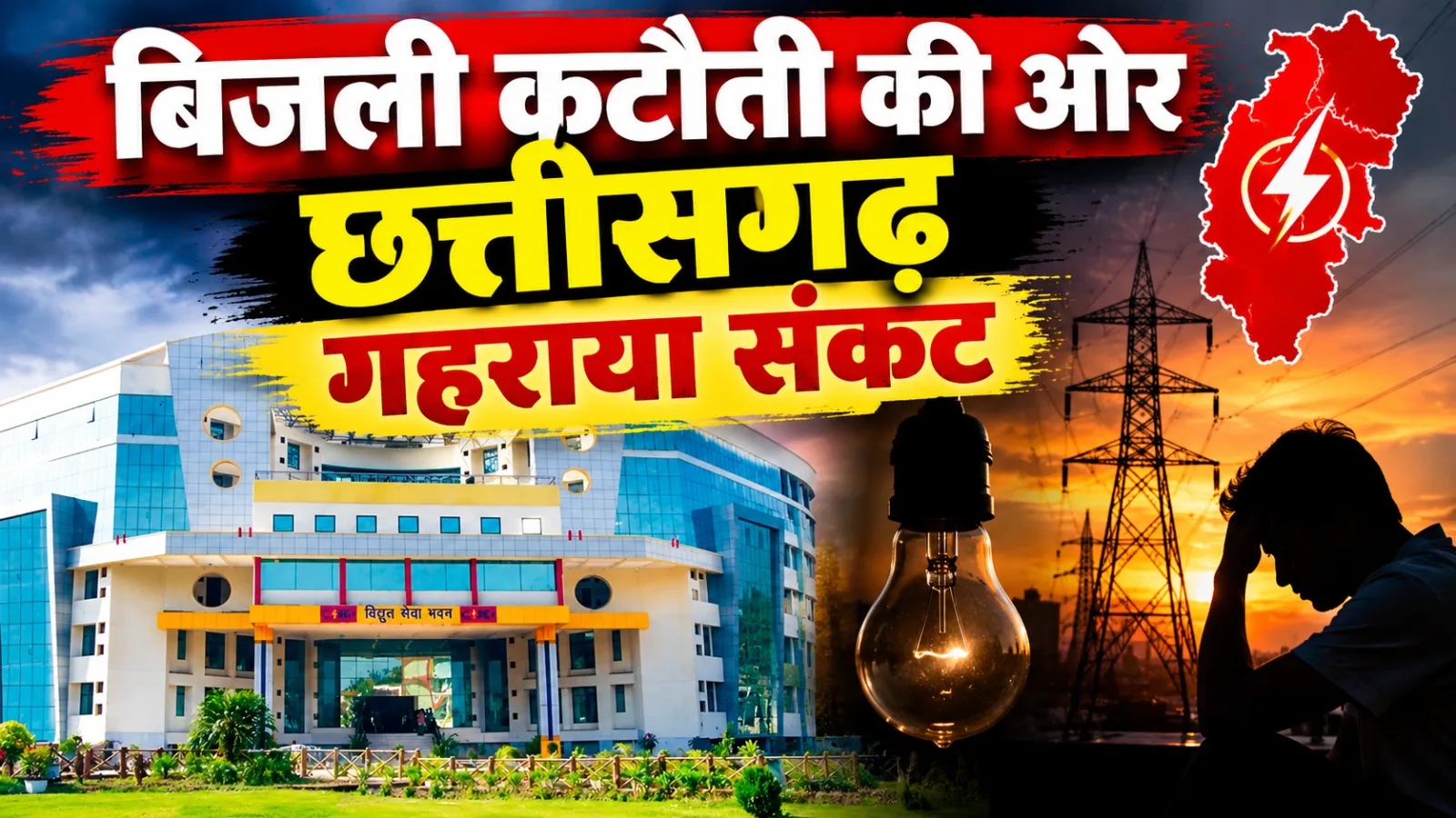 बिजली कटौती की ओर छत्तीसगढ़,गहराया संकट,अब चार राज्यों से बिजली खरीदी,CSEB ने झोंकी ताकत...