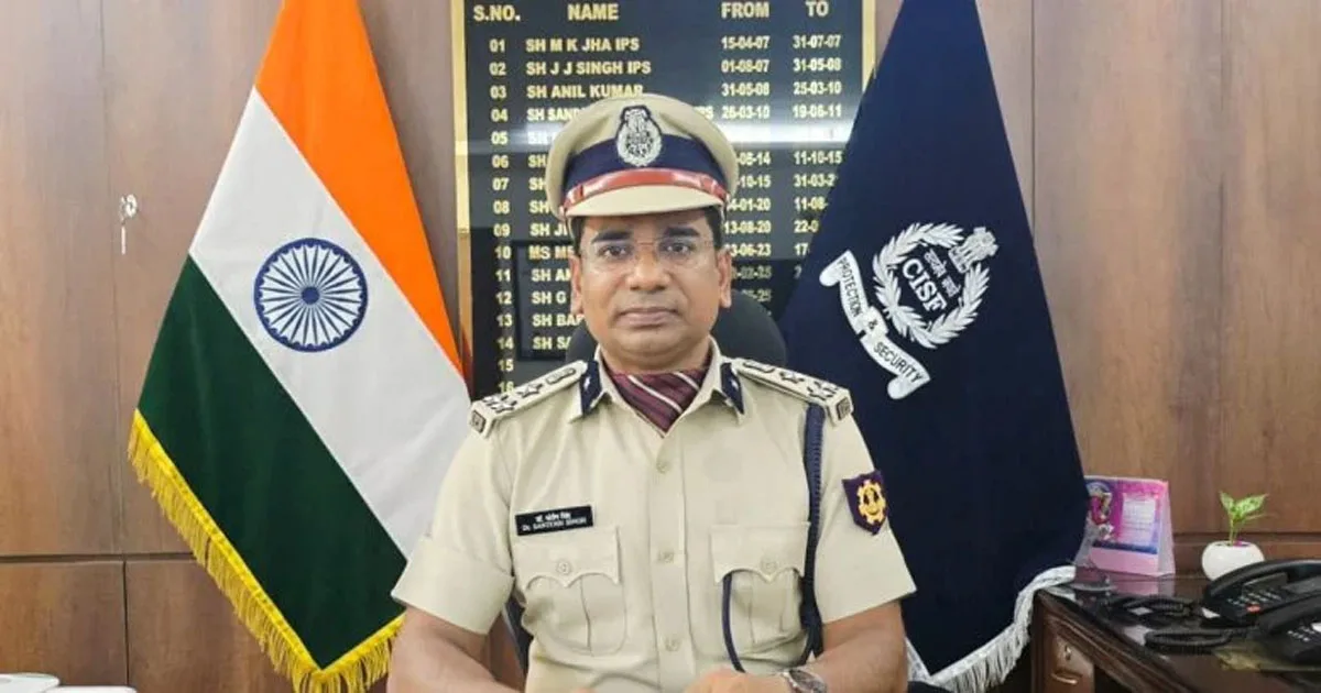 छत्तीसगढ़ के IPS संतोष सिंह को मिली नई जिम्मेदारी, संभालेंगे दिल्ली मेट्रो की सुरक्षा की कमान