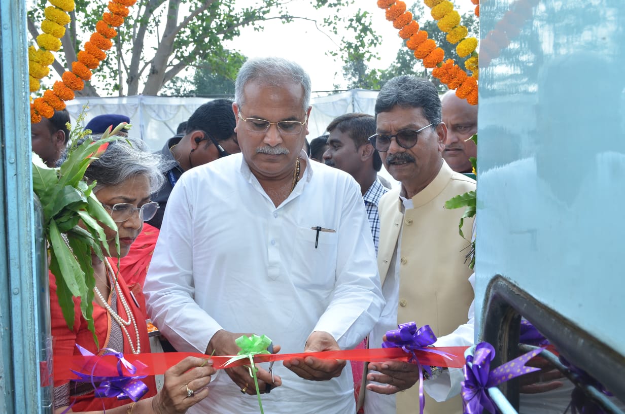 cm bhupesh baghel korba