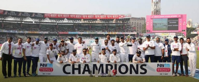 TEST MATCH WIN BY INDIA