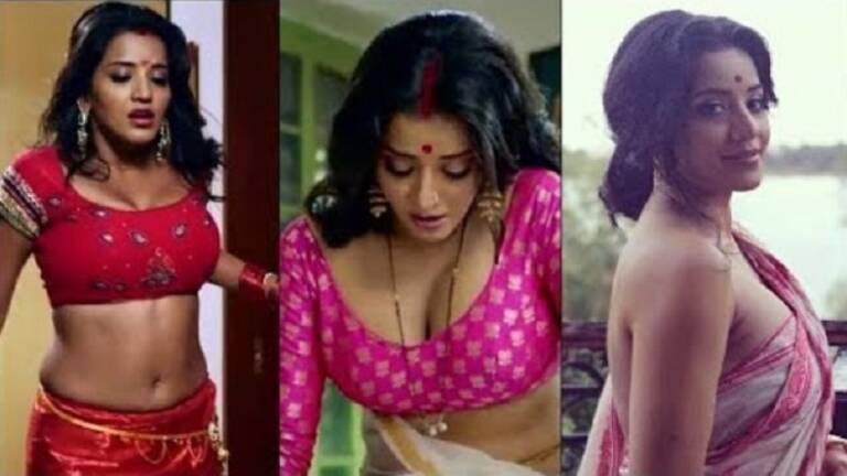 शादी के 5 साल बाद दोबारा दुल्हन बनीं भोजपुरी स्टार मोनालिसा, ब्लैक साड़ी संग रेड लिपस्टिक लगाकर ढाया कहर, तस्वीरें देख आप भी कहेंगे...