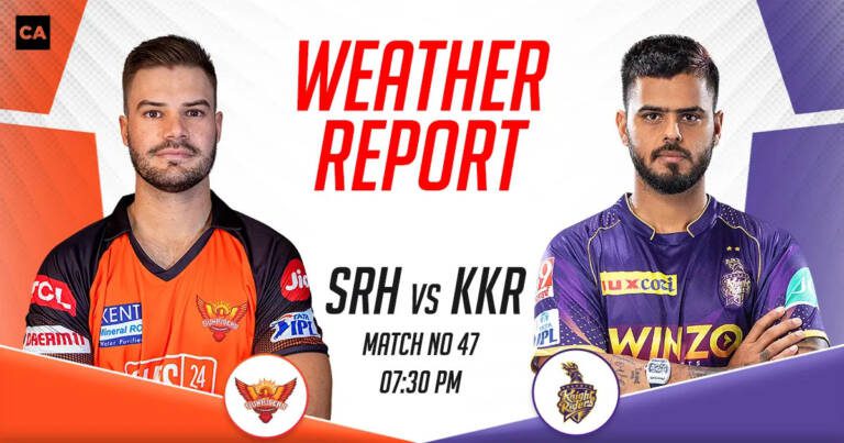 SRH-vs-KKR-Weather-Report-and-Pitch-Report