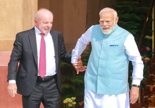 New Delhi: PM Modi Meets Brazil President Lula da Silva