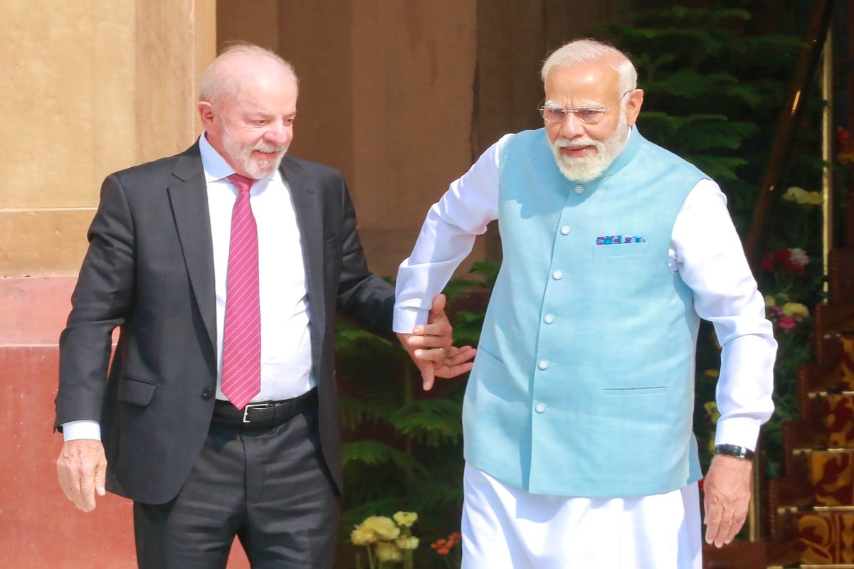 New Delhi: PM Modi Meets Brazil President Lula da Silva