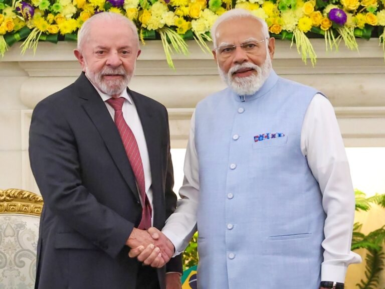 New Delhi: PM Modi Meets Brazil President Lula da Silva
