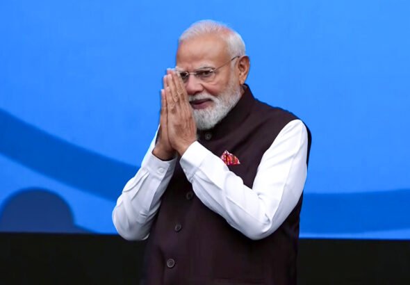 PM Modi and French President Emmanuel Macron jointly inaugurate the 'Bharat Innovates' event