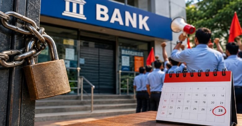 Bank Strike 2026: बैंक कर्मचारियों की हड़ताल, अगले 5 दिनों तक बंद रहेंगे बैंक, आज ही निपटा लें जरूरी काम